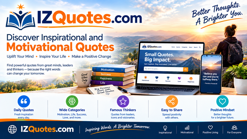 IZQuotes.com: Discover Inspirational and Motivational Quotes